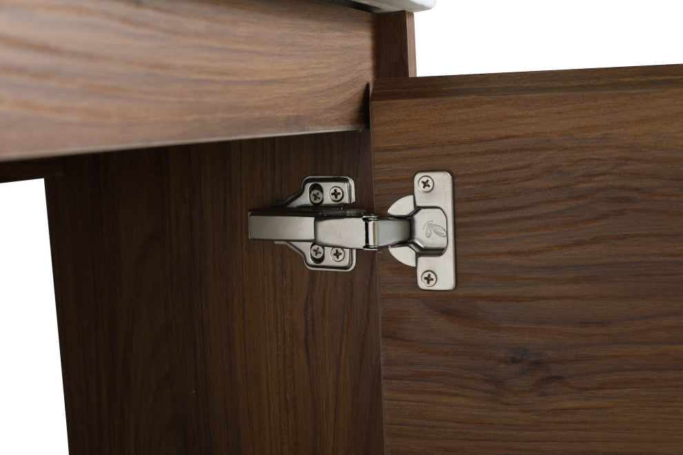 18" Sink Vanity, Plywood, Ceramic Top, No Faucet