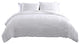 The Nesting Company Elm 3 Piece Comforter Set - King - White
