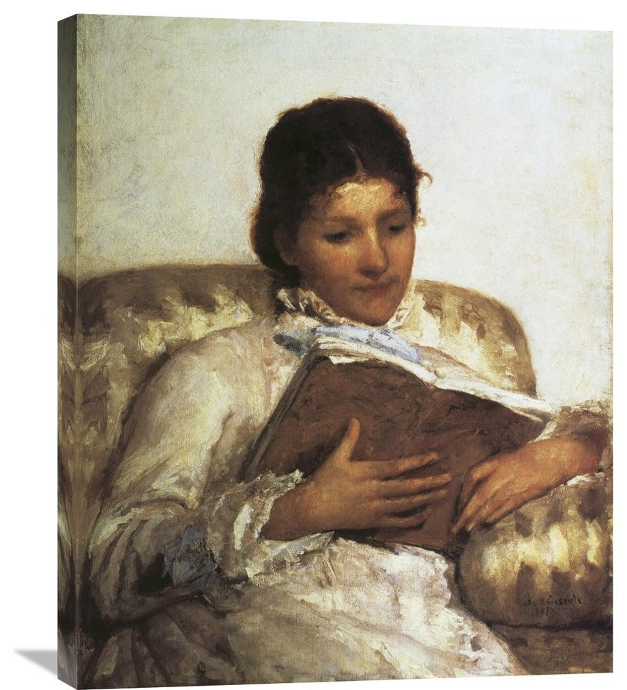 "The Reader 1877" Artwork, 24"x30"
