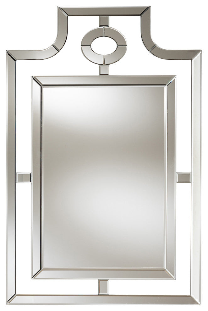 Axelle Silver Pagoda Wall Accent Mirror