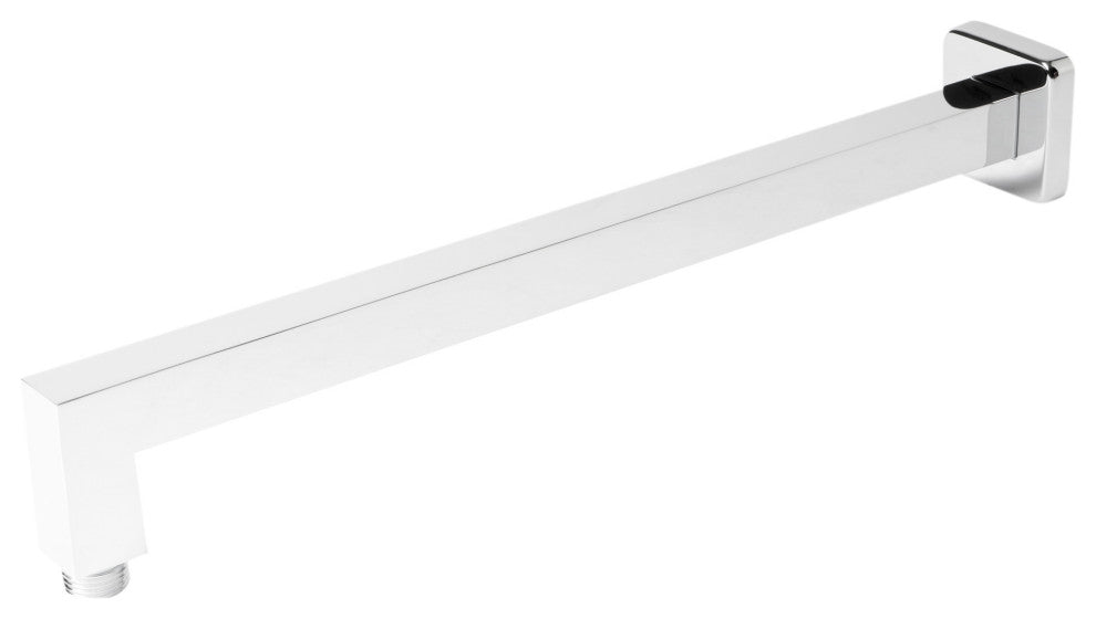 ALFI brand ABSA16S-PC Polished Chrome 16" Square Wall Shower Arm