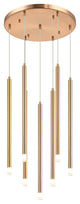 Matteo Lighting C63107AG Pendant, Aged Gold Brass Finish