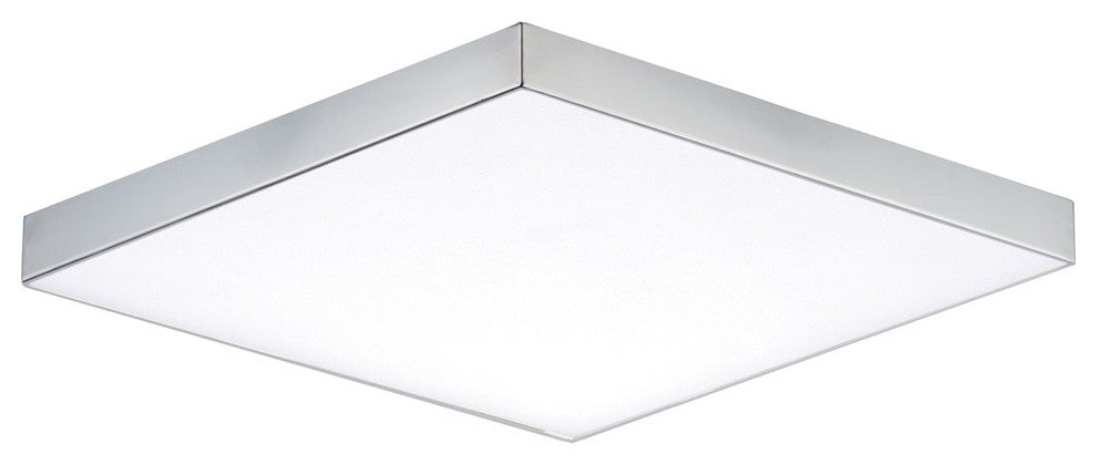 Maxim Trim 6.5" 15W LED Flush Mount 3000K 57667WTPC, Polished Chrome