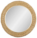 Varaluz 457MI40 Athena 40-1/4" Diameter Circular Framed Bathroom - French Gold