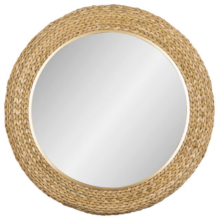 Varaluz 457MI40 Athena 40-1/4" Diameter Circular Framed Bathroom - French Gold