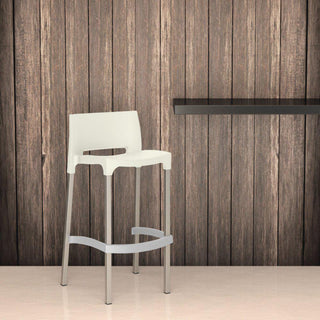 Gio Outdoor Bar Stool Beige