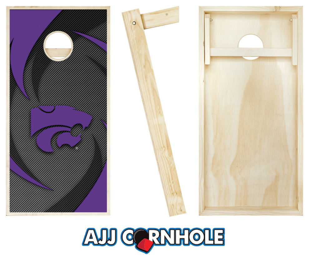 Kansas State Swoosh Cornhole Set