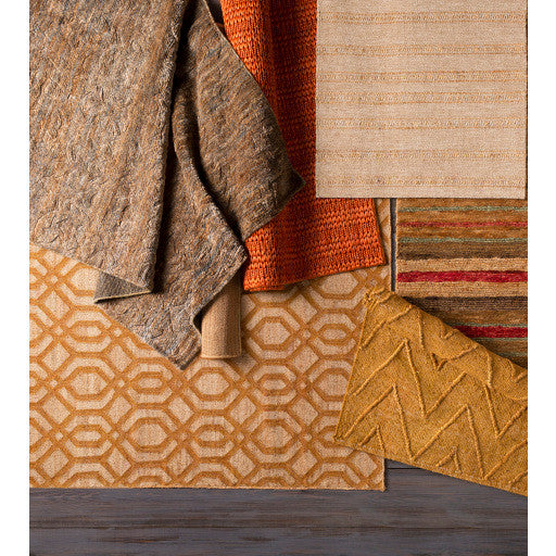 Surya Fiji FJI-8001 Natural Fiber Area Rug, Ivory, 9' x 13' Rectangle