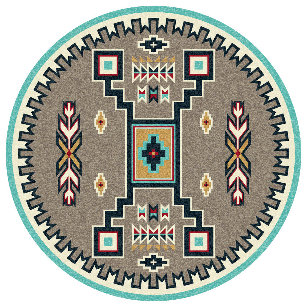 Old Crow, Tan, 8' Round