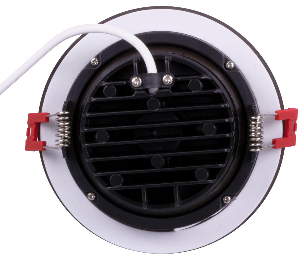 4" LED Gimbal Recessed Downlight, Oil-Rubbed Bronze, 5000k