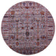 Ahgly Company Indoor Round Mid-Century Modern Area Rugs, 4' Round