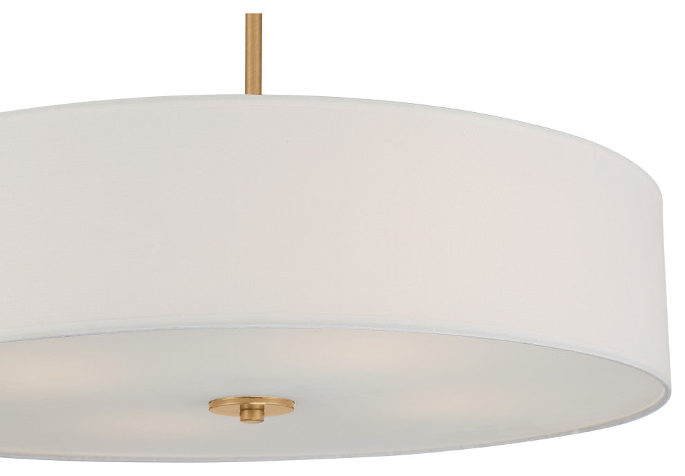 Access Lighting 64066LEDDLP/WH Mid Town 4 Light 24"W LED Pendant - Antique