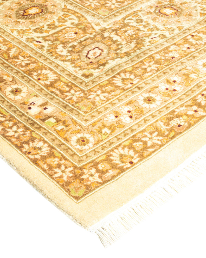 Tagaung One-of-a-Kind Hand-Knotted Area Rug Ivory, 8'0"x9'10"