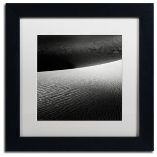 'Perpendicular' Matted Framed Canvas Art by Dave MacVicar