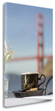 Up Close Caf" Mug Golden Gate Bridge 3 Giclee Wrap Canvas Wall Art