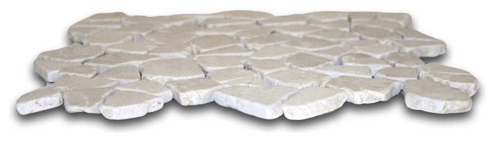 Ecru Off-White Mosaic Tile with dimensions 12*12