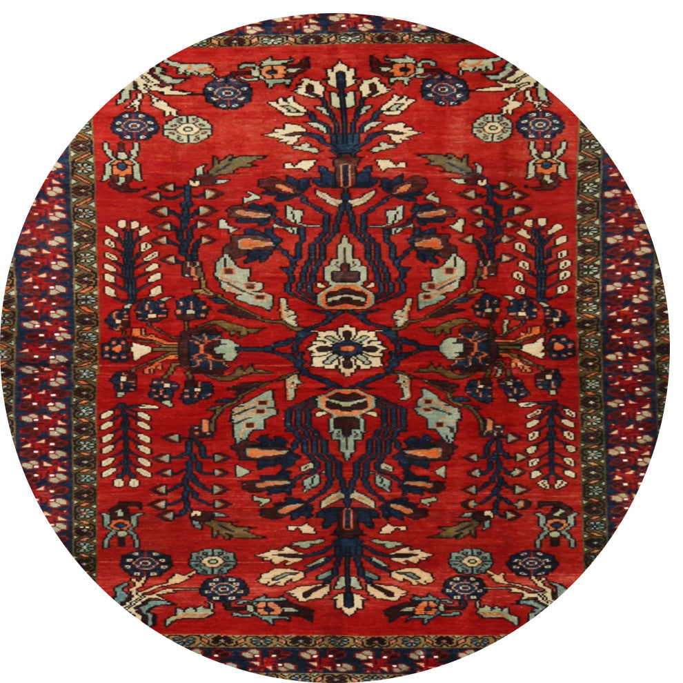 Ahgly Company Indoor Round Traditional Area Rugs, 3' Round