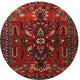 Ahgly Company Indoor Round Traditional Area Rugs, 3' Round
