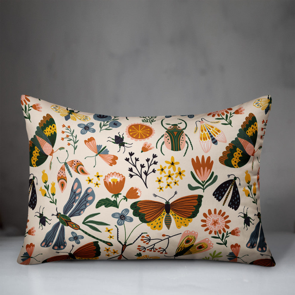 Bug Collection 14x20 Spun Poly Pillow