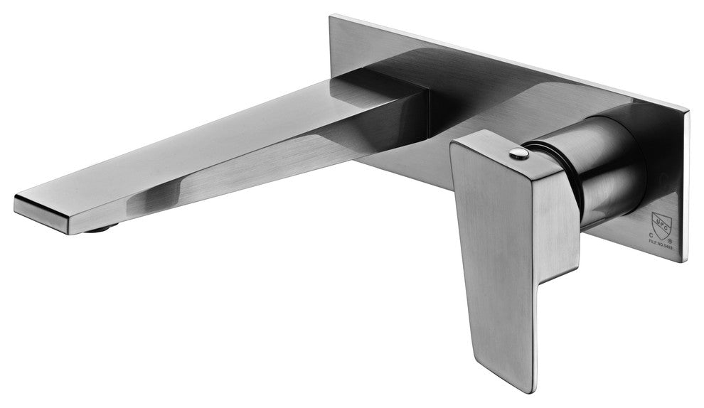 ALFI brand AB1472-BN Brushed Nickel Wall Mounted Bathroom Faucet