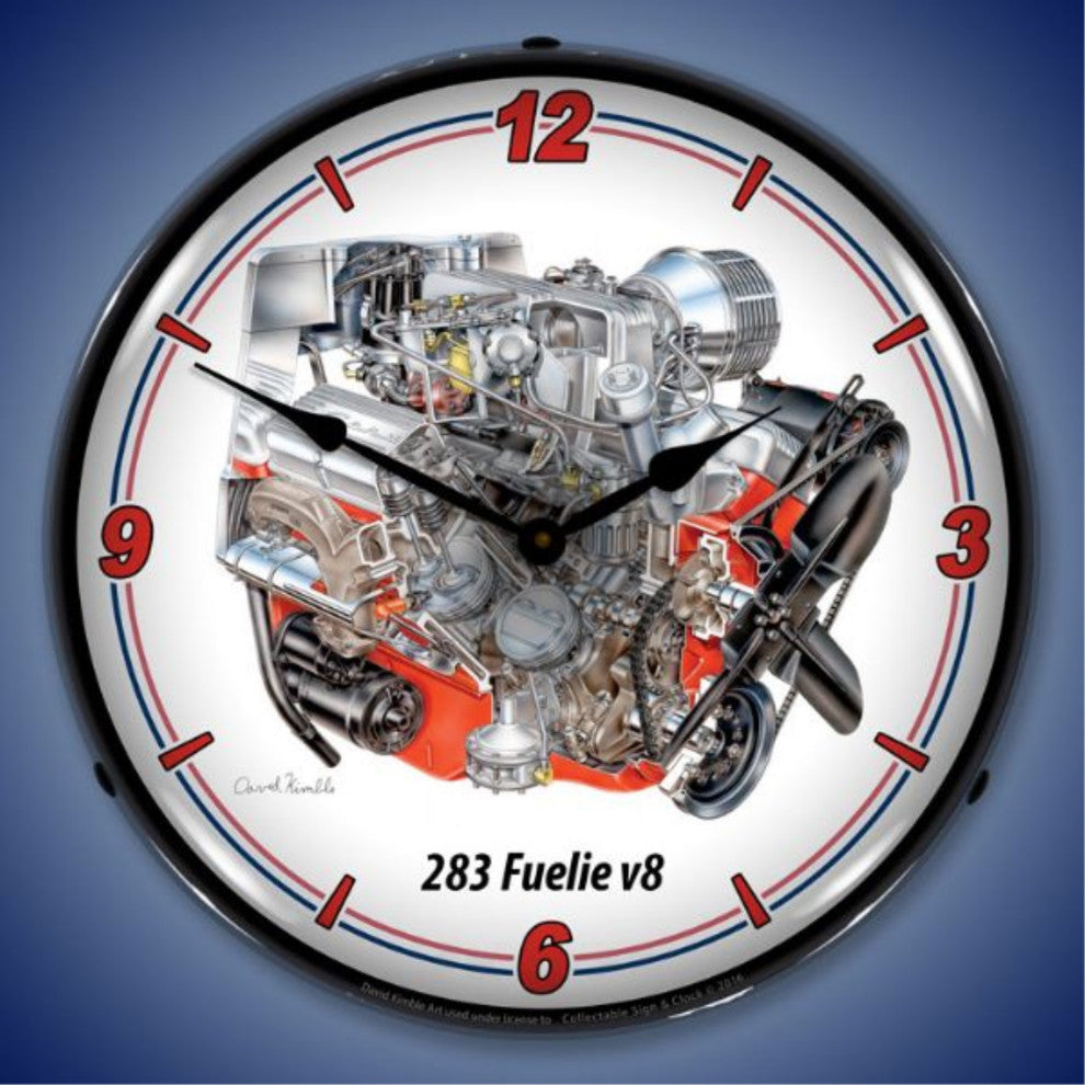 GMDK1604646 283 Fuelie v8 Clock