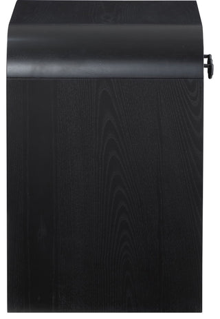 Hayes Night Stand / Side Table, Black, Black