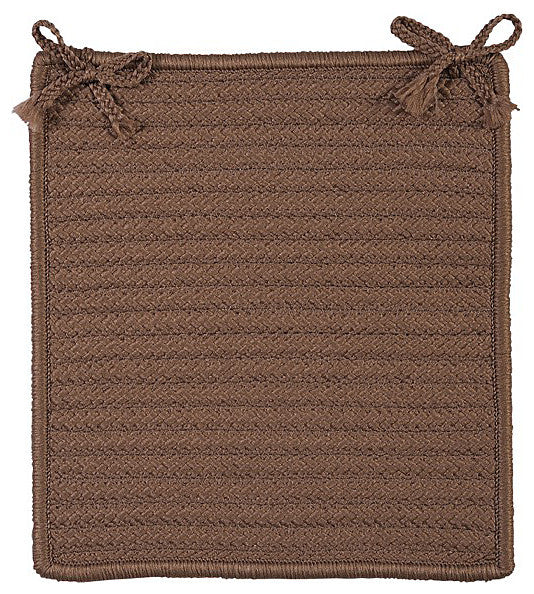 Colonial Mills Chair Pad Simply Home Solid Cashew Chair Pad