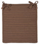 Colonial Mills Chair Pad Simply Home Solid Cashew Chair Pad