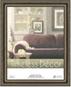 Carrington Polystyrene Picture Frame, Pewter, 11''x14''