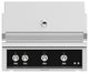Hestan GSBR36-LP 89000 BTU 36"W Liquid Propane Built-In Grill - Stealth