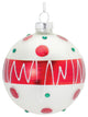 Whimsical Glass Ball Ornament, Set of 12