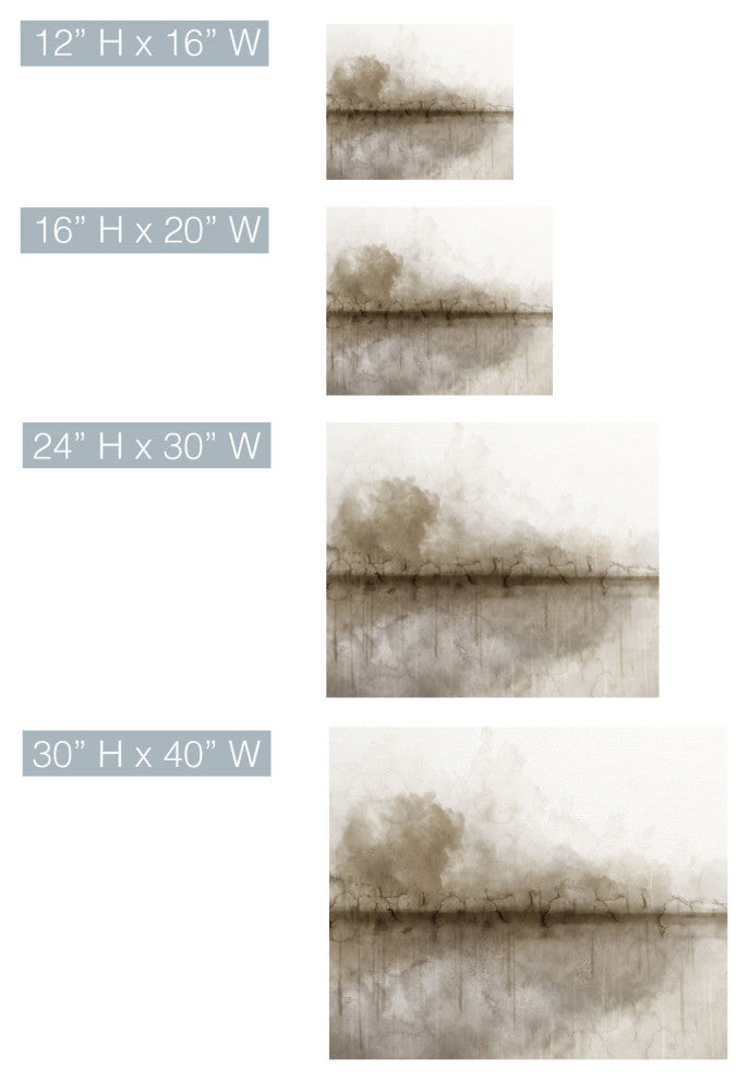 Abstract Neutral CXLVIII' Canvas Wall Art by ChiChi Decor, 24"x30"