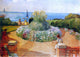 Henri Lebasque The Terrasse at Prefailles, Gallery Wrapped Canvas, 18"x27"