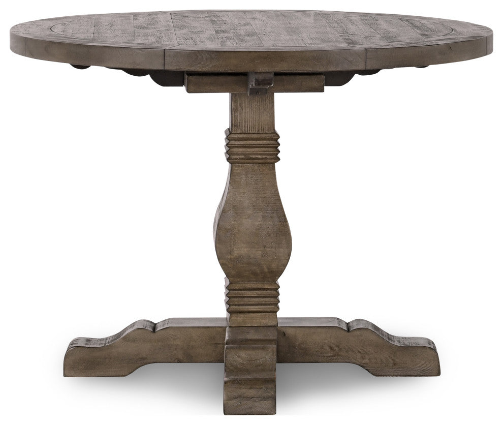 Quincy 42 inch Round Dining Table Desert Gray