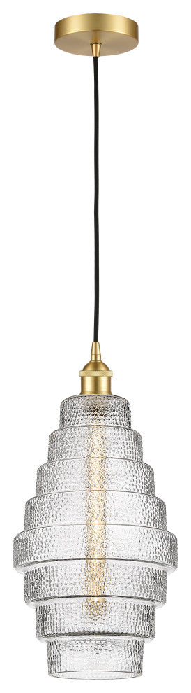 Innovations 616-1P-SG-G672-8-LED 1-Light Mini Pendant, Satin Gold