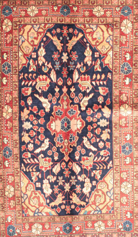 Ahgly Company Indoor Rectangle Traditional Area Rugs, 2' x 4'