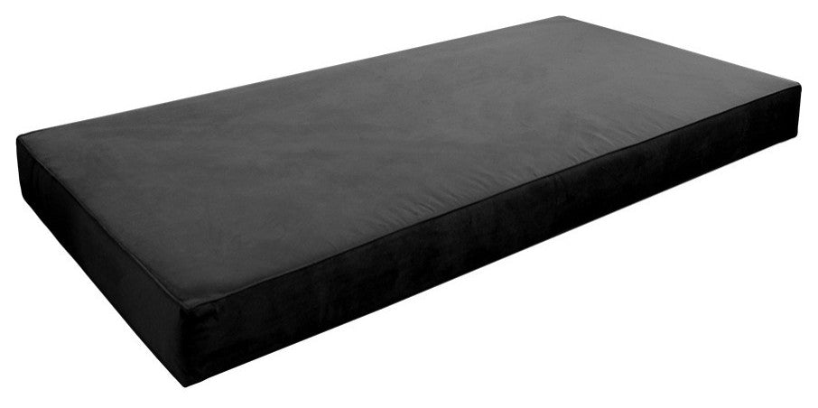 Same Pipe 8" Twin 75x39x8 Velvet Indoor Daybed Mattress |COVER ONLY|-AD350