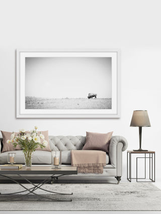 Marmont Hill, "Distant Grazing" Framed Painting Print, 45x30