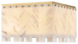 Zlite 345F17-RB 6-Light Flush Mount, Alabaster
