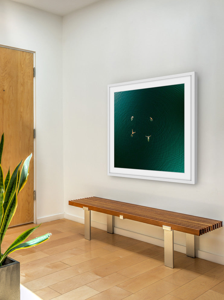 "Floating" Framed Print by Karolis Janulis