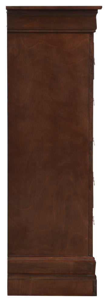 Kensington 5-Drawer Chest, Cappuccino