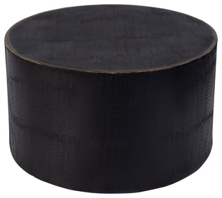 Tundra 31.5" W Round Stainless Steel Coffee Table