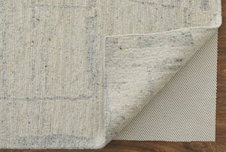 Conor Modern Distressed, Ivory/Gray/Blue, 5'6"x8'6" Area Rug