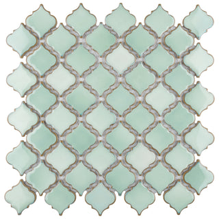 Hudson Tangier Mosaic Floor and Wall Tile, Mint Green