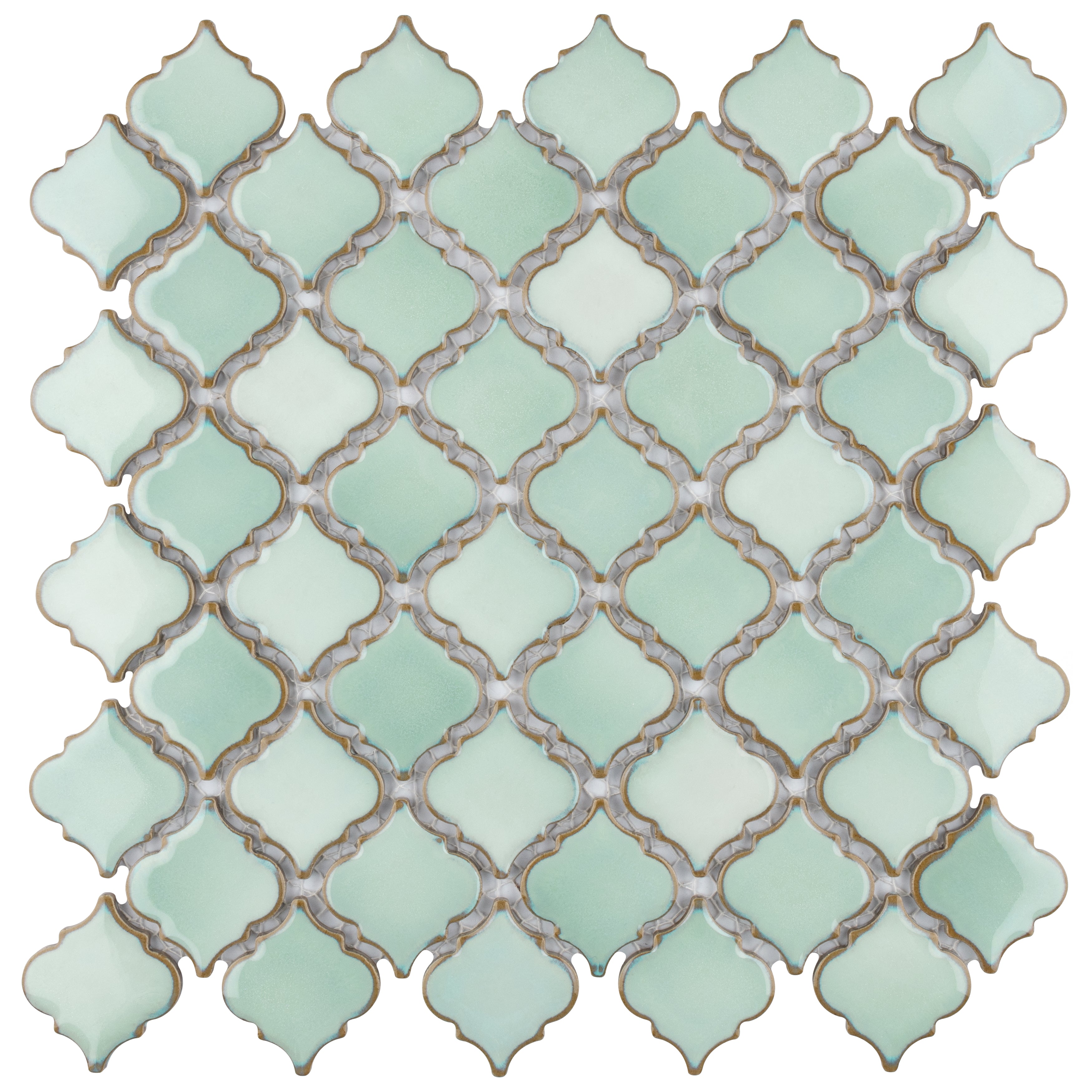 Hudson Tangier Mosaic Floor and Wall Tile, Mint Green