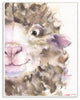 Sheep Head Animal Watercolor Painting, 10"x15"