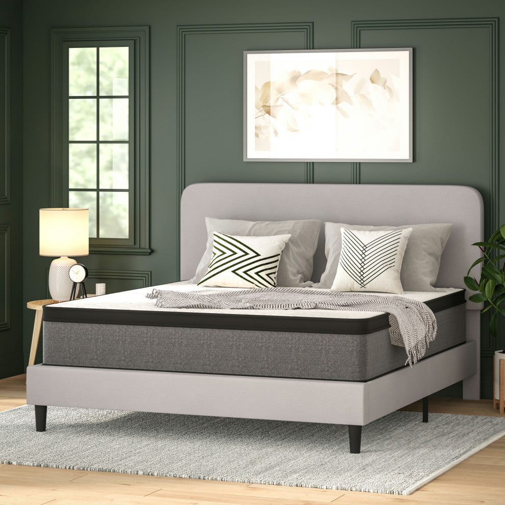 King Euro Top Hybrid Mattress