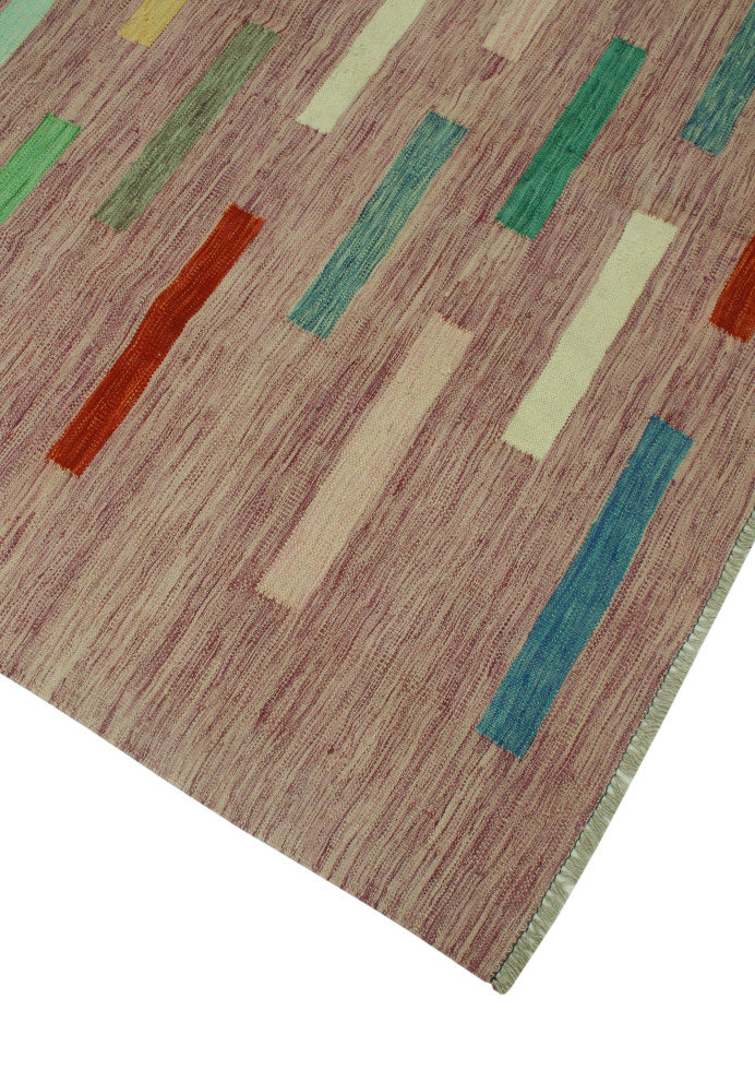Winchester Kilim Chet Purple Rug