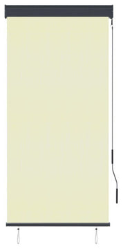 vidaXL Outdoor Roller Blind 31.5"x98.4" Cream