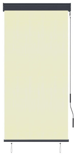 vidaXL Outdoor Roller Blind 31.5"x98.4" Cream
